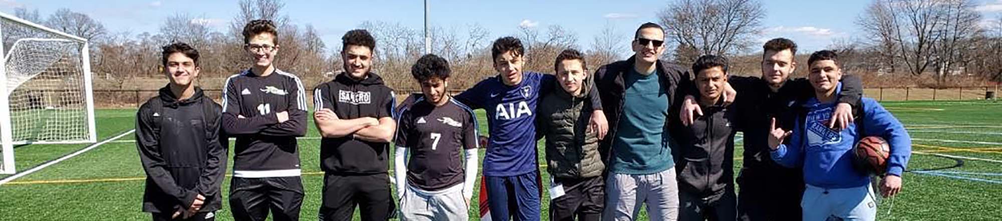 Boys Soccer Players